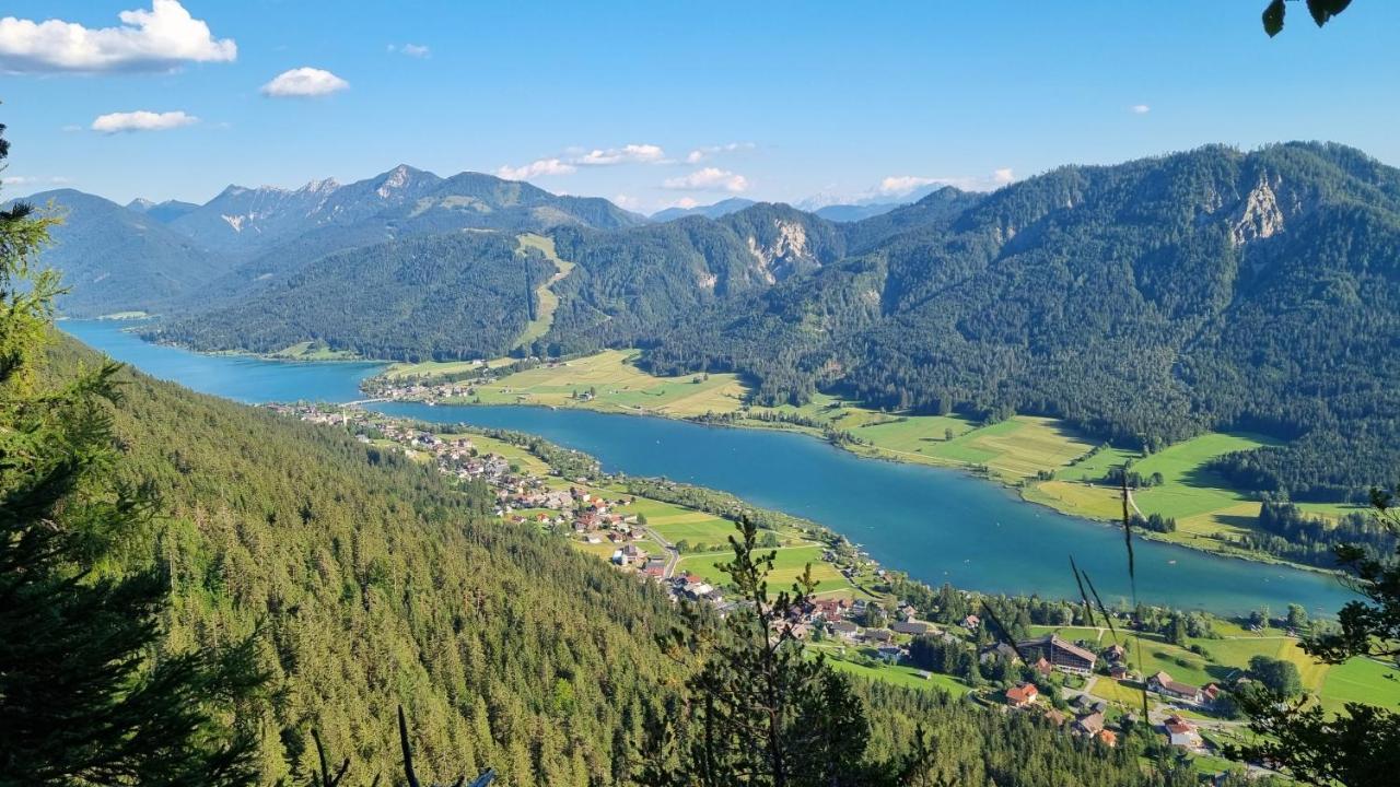 Kraners Alpenhof Bio Bed And Breakfast Pension Weissensee Exteriör bild