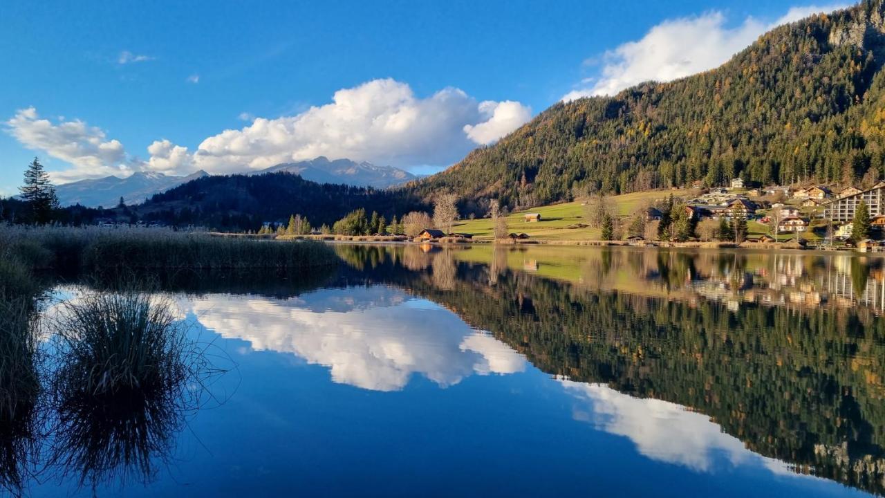 Kraners Alpenhof Bio Bed And Breakfast Pension Weissensee Exteriör bild